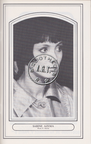 Les programmes de Théatre de l\